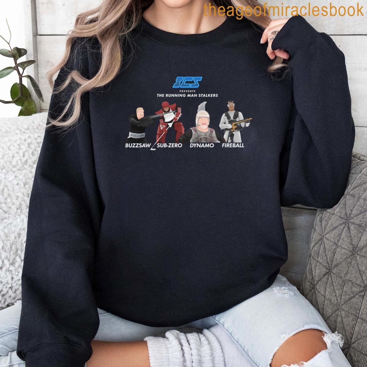 Ics Presents - The Running Man Stalkers T-shirt