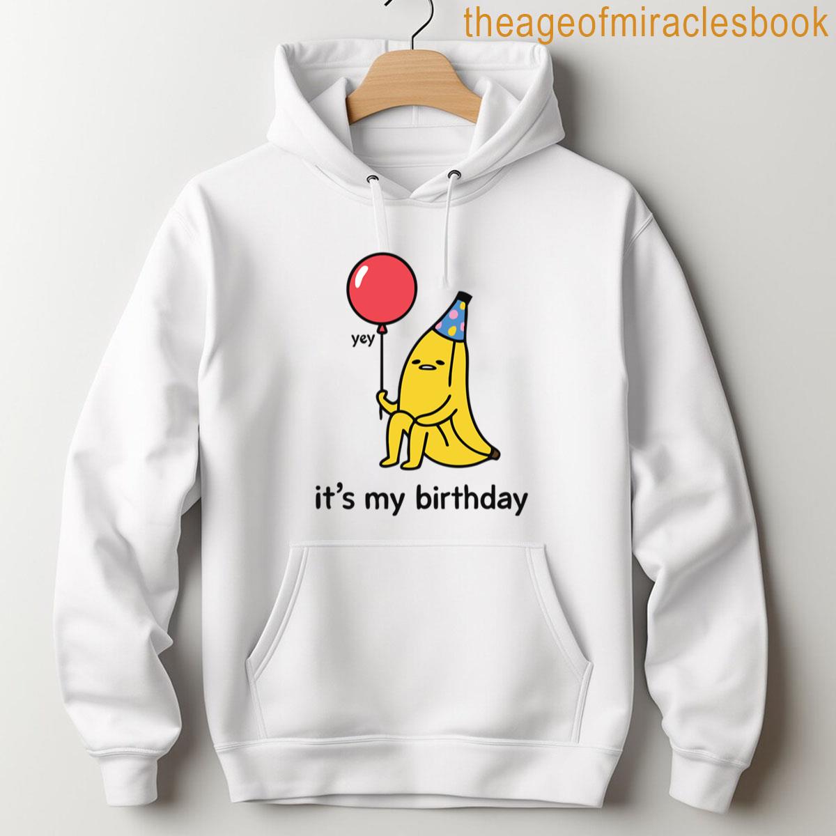 Alternative view of Yey Banana Fake Excitement Birthday Party T-shirt