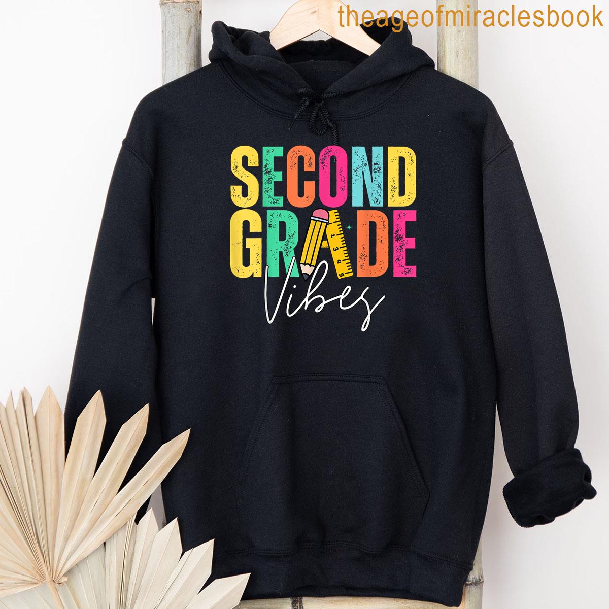 Alternative view of 2nd Grade Vibes Back To School 1st Day Of School 2nd Grade T-shirt