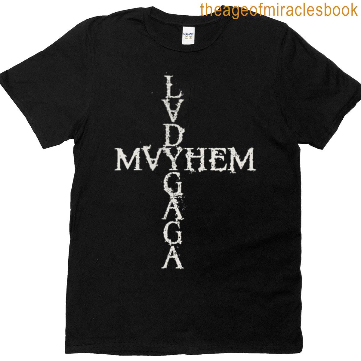 Photo Officielle Lady Gaga Mayhem T-Shirt