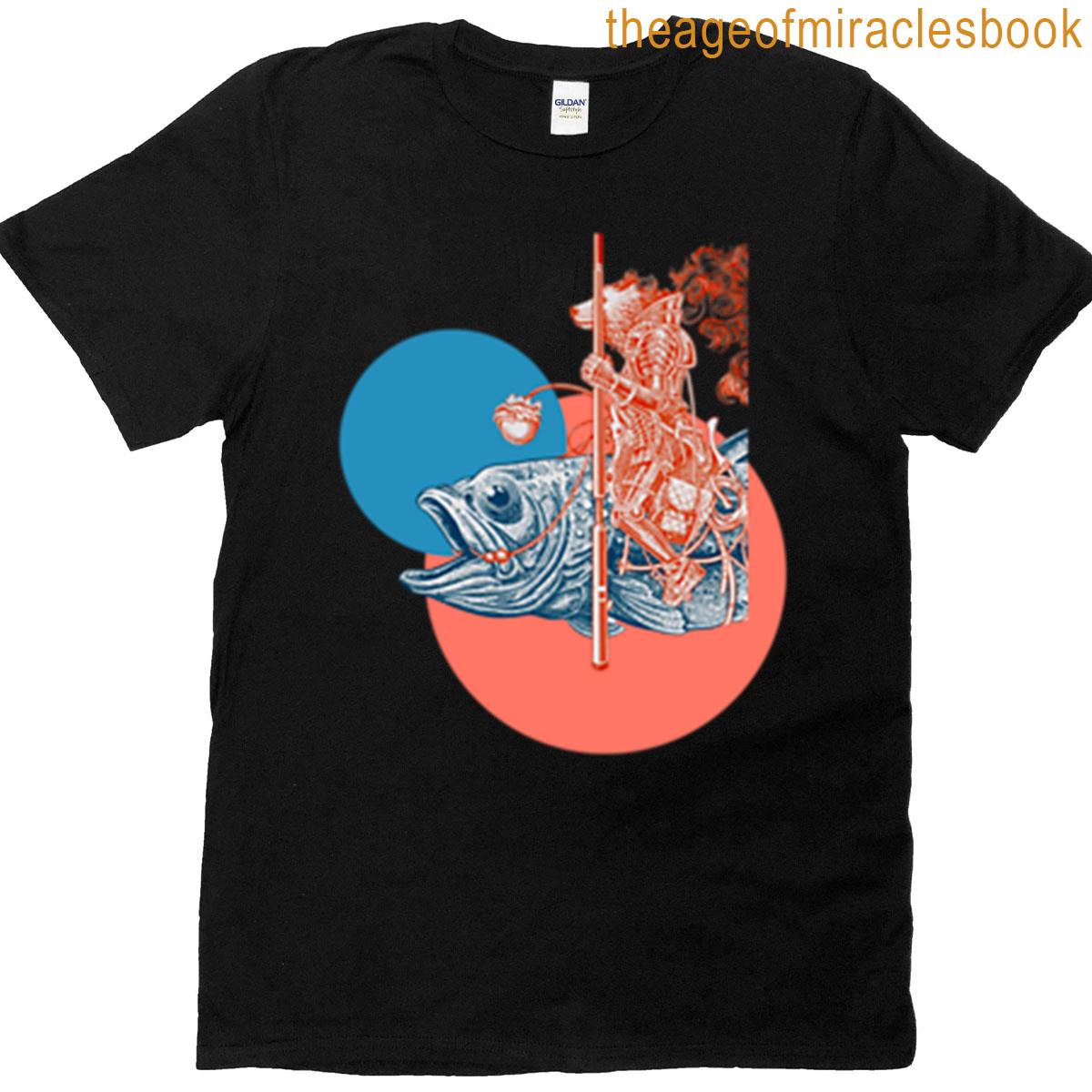 Fish Bear Knight T-shirt