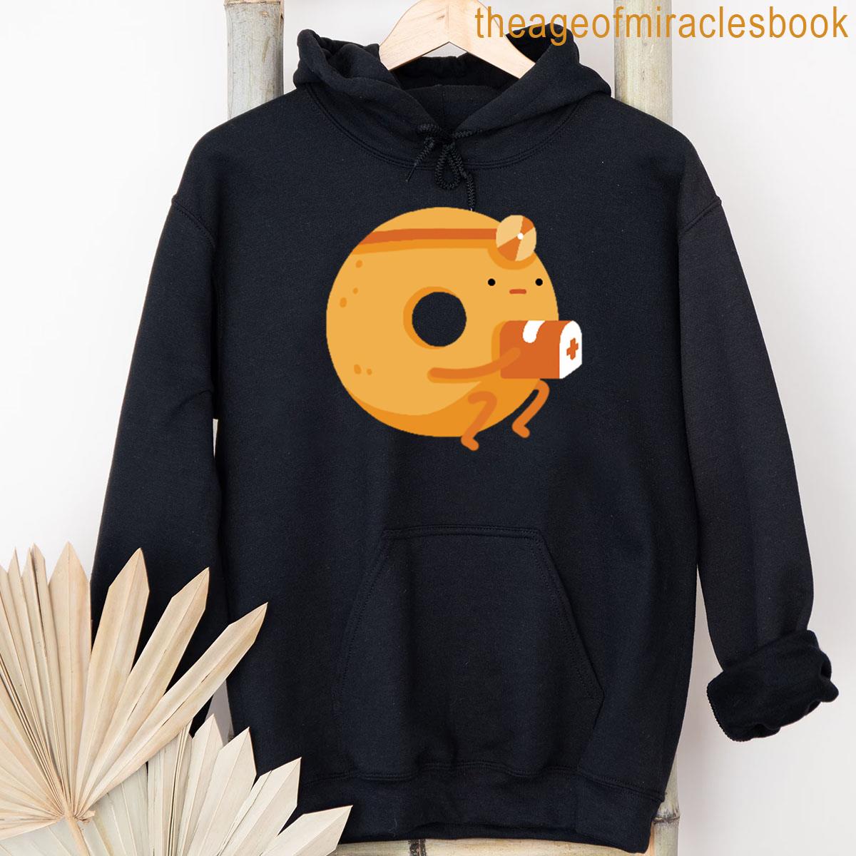 Alternative view of Adventure Time Doctor Doughnut T-shirt