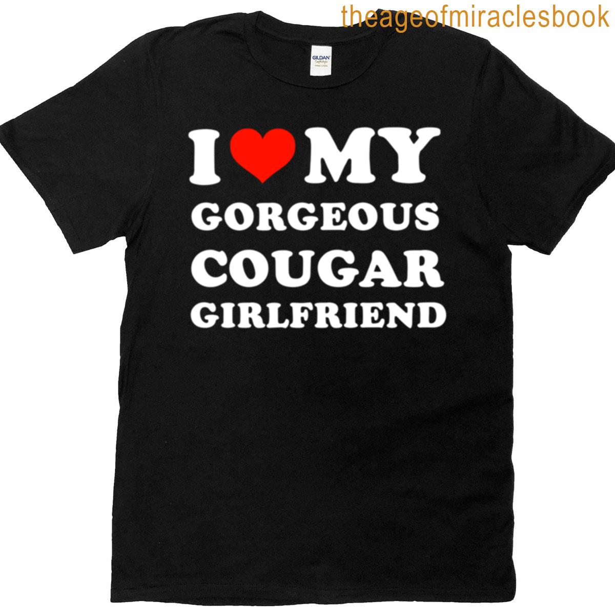 LEONA（レオナ）HELLO MY LOVE TEE　20%OFF! I Heart My Gorgeous Cougar Girlfriend T-shirt