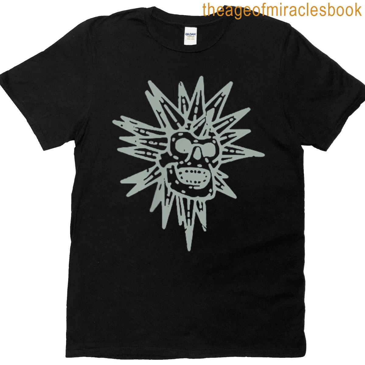 2 Side Spooky Island Est 2002 Amusement Skull Halloween T-shirt