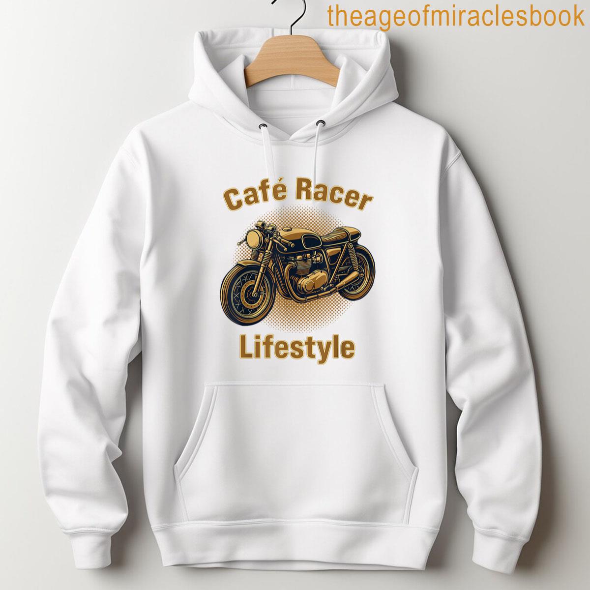 Alternative view of Caf Racer Lifestyle Vintage Motorcycle T-shirt