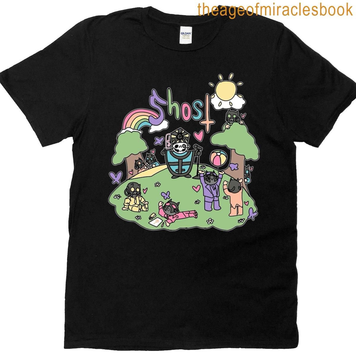 キタニタツヤ Ghost!? シャツ Ghost！？