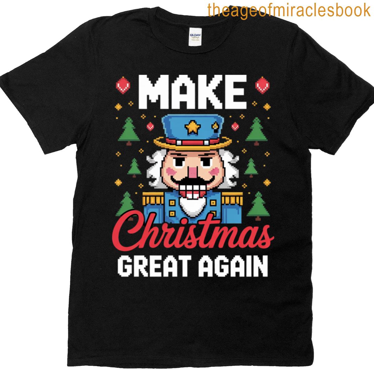 Make Christmas Great Again Trump Usa Ugly Christmas T-shirt