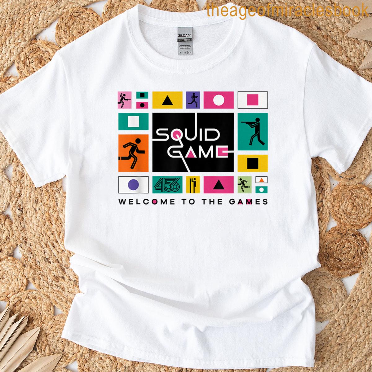 Squid Game Season 3 Welcome To The Games Logo T-shirt