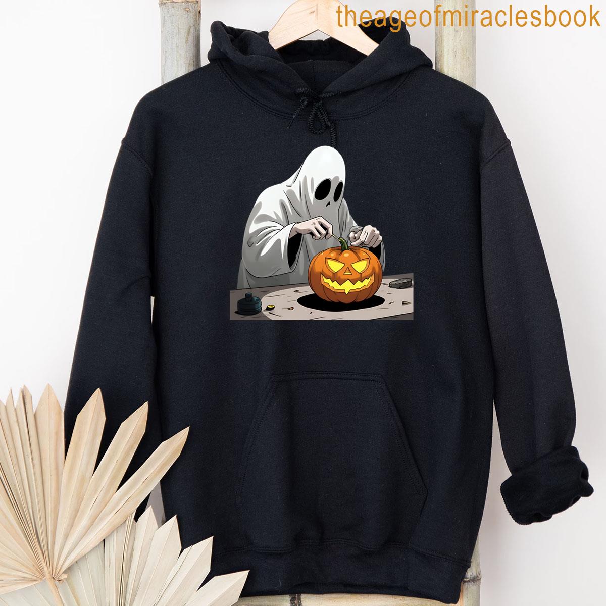 Spooky Pumpkin Carving T-shirt
