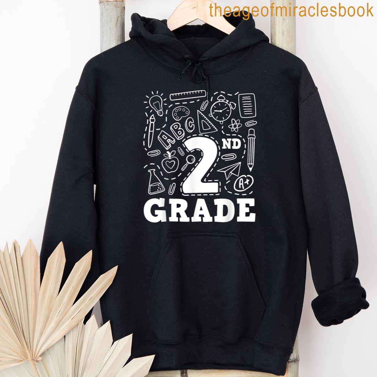 Alternative view of 2nd Grade Typography Team Back To School Teachers Kids T-shirt