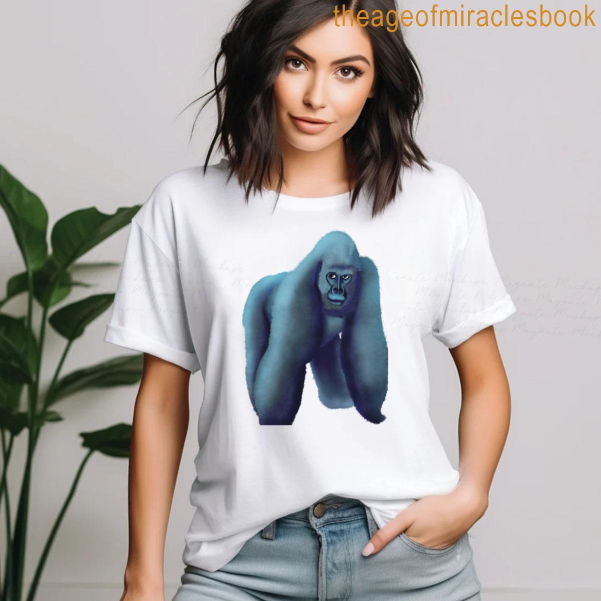 【LABROS】Gorilla Tee (Blue) 韓国 R6765 CATEGORY t-shirts | Labros Japan
