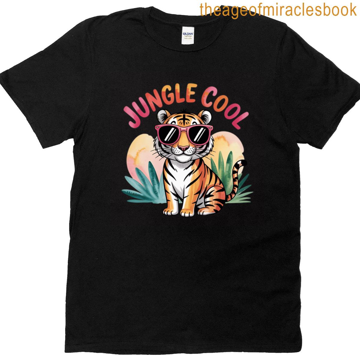 Cool Cartoon Tiger T-shirt