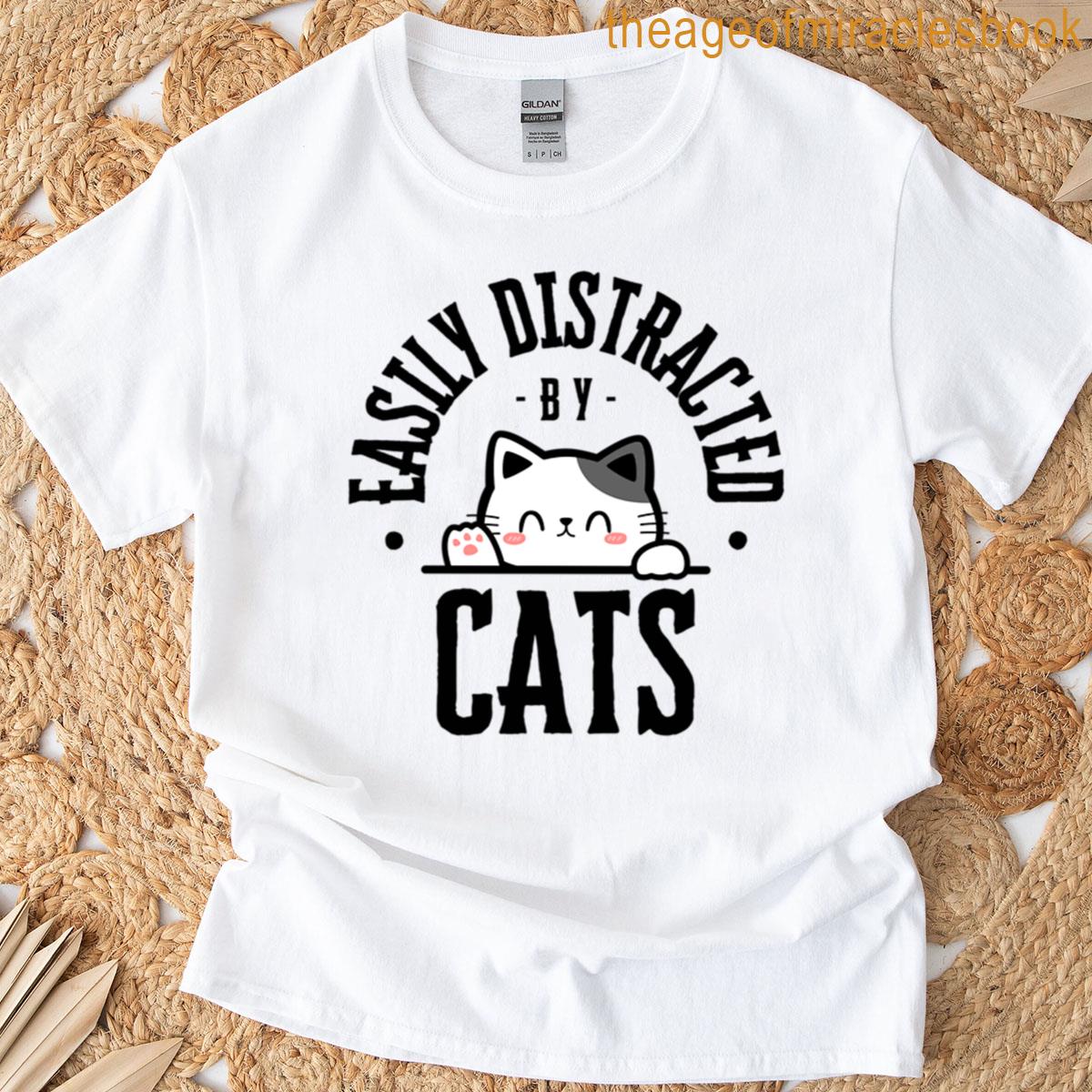 As I Was Saying – Omg A Cat Black Text T-shirt