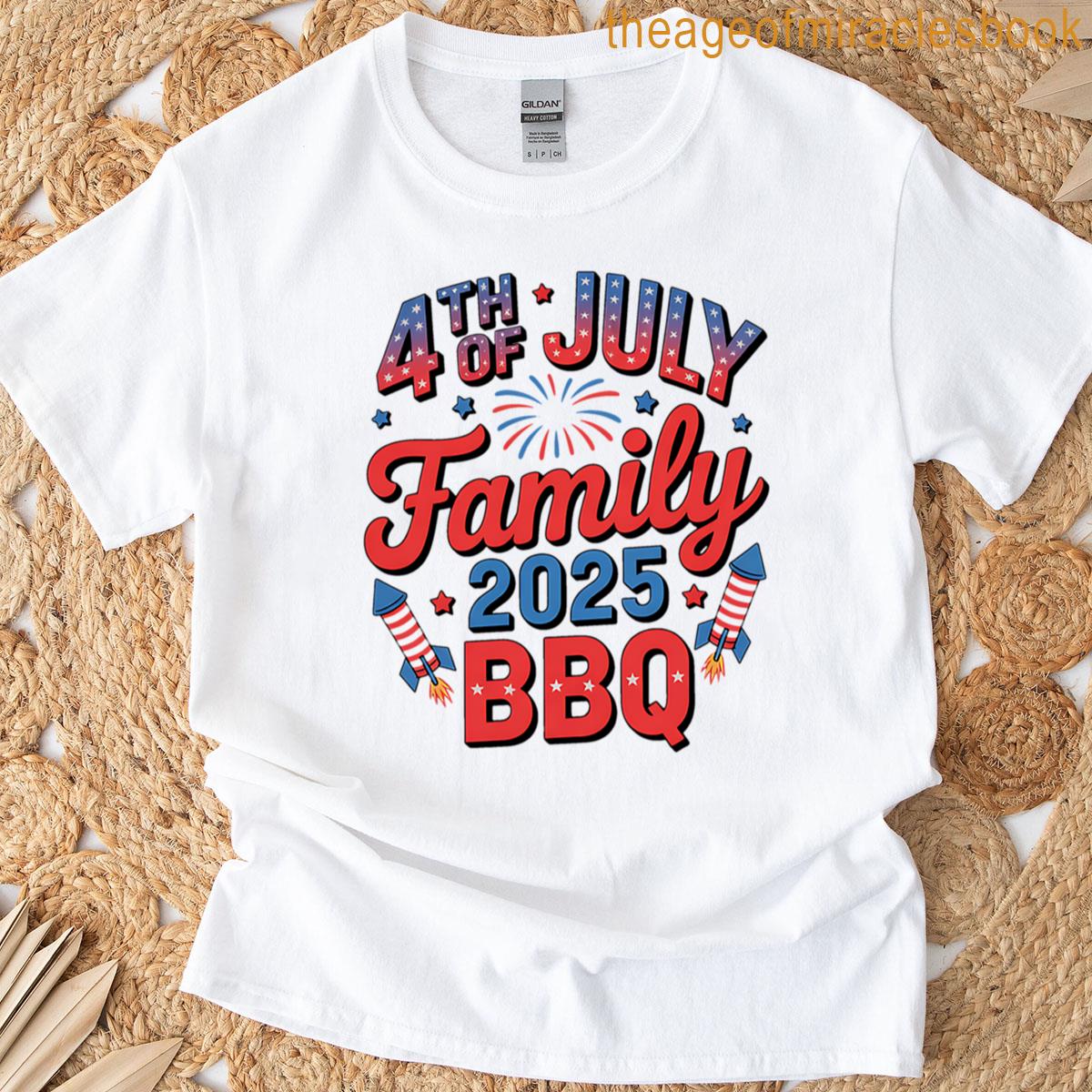 Bbq Beer Freedom Independence Day Usa Party Fan Patriots T-shirt