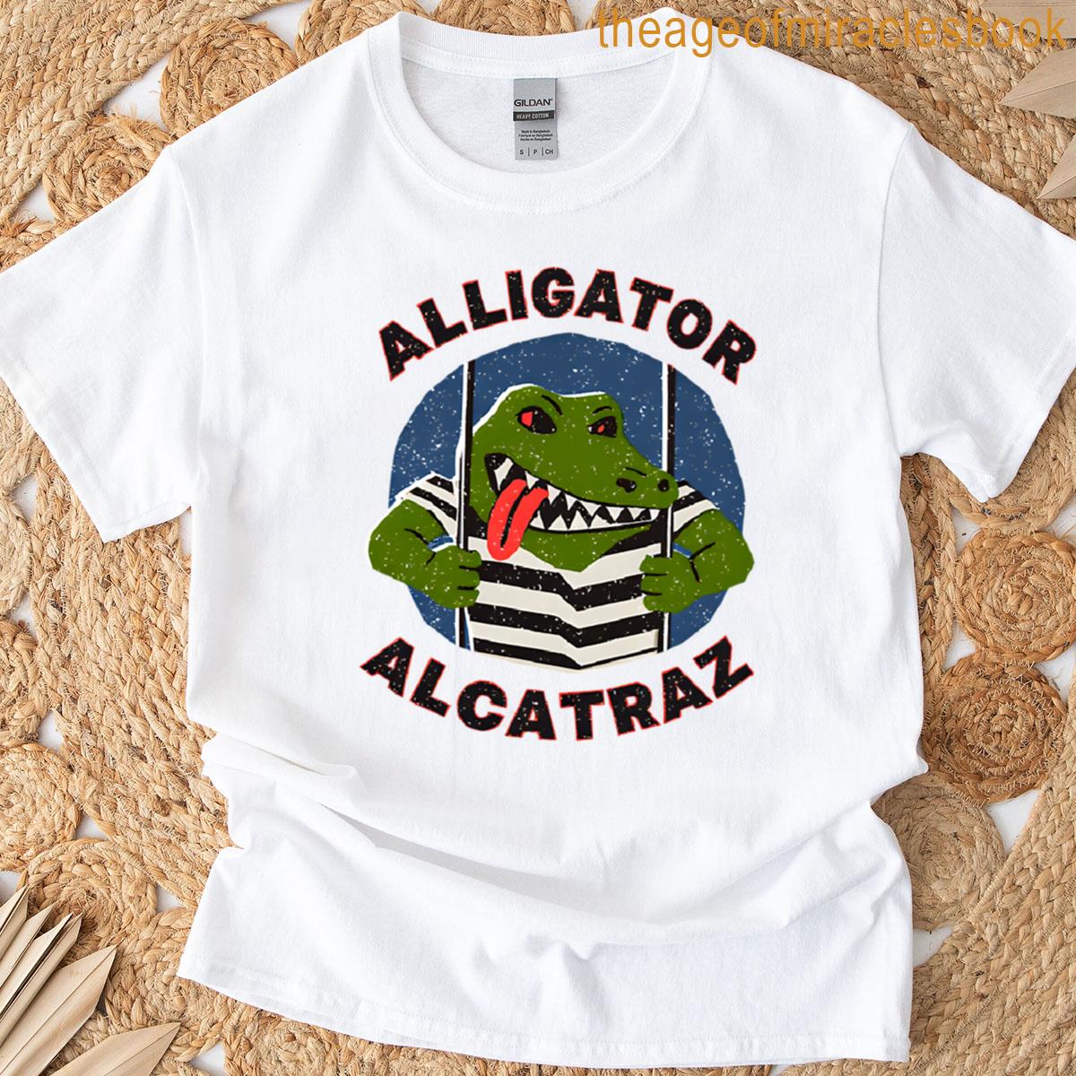 Shangchen Alligator Alcatraz T-shirt Men Corteiz RTW