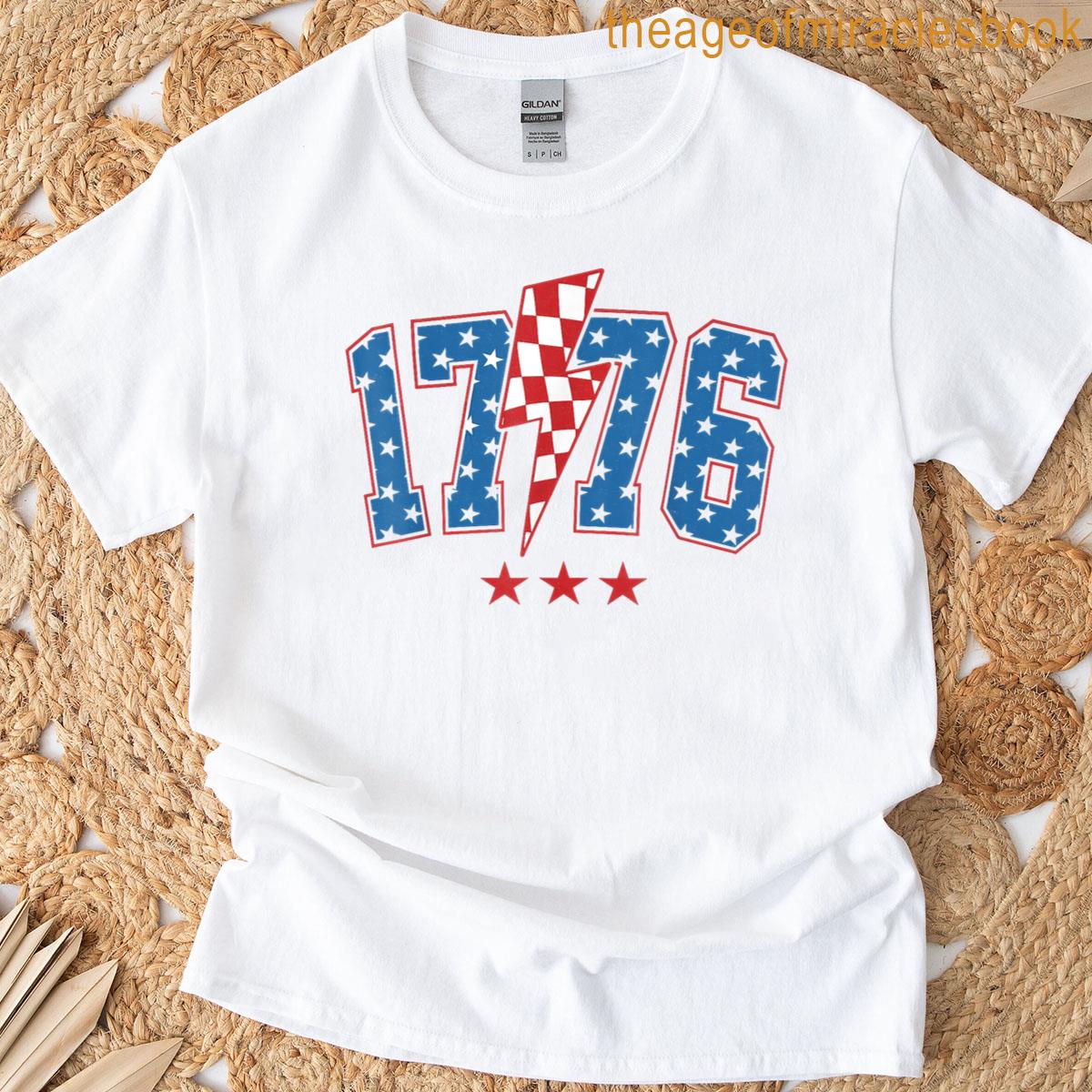 1776 Usa America 4th Of July Patriotic Fourth Of July T-shirt