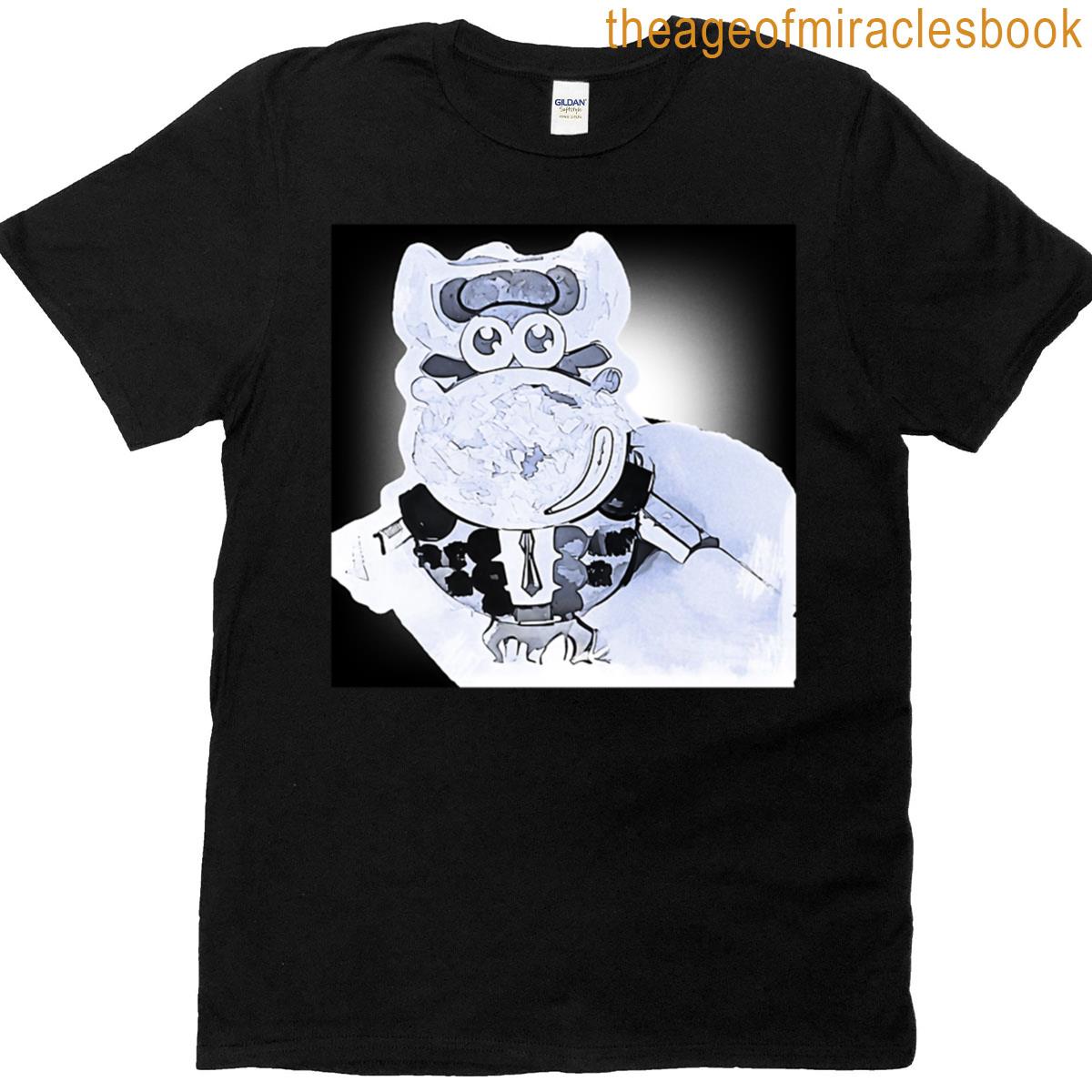 Cartoon Character Of Spain Being A Bull In Suite T-shirt