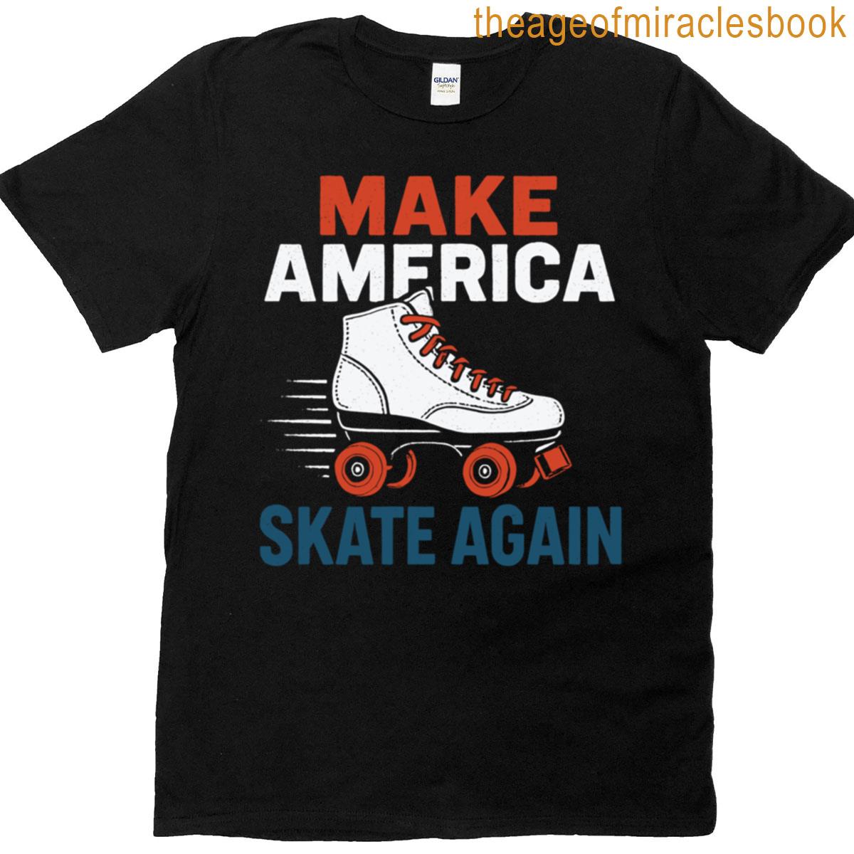 Roller Skate Retro Skating Party For Skaters And Derby Fans T-shirt
