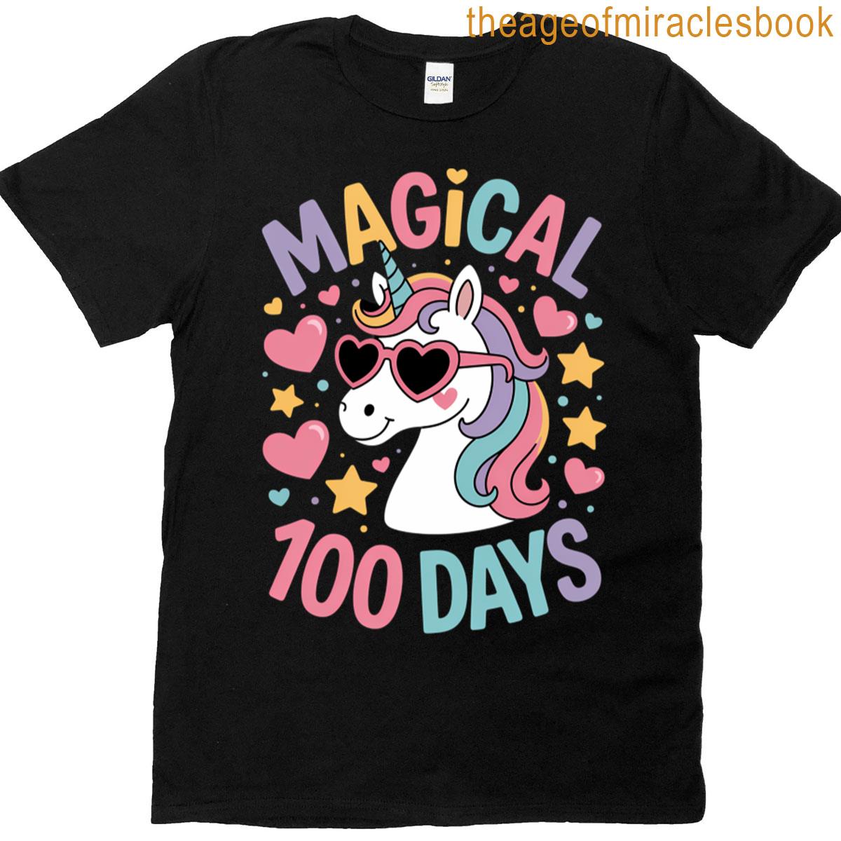 100 Days Of Learning Unicorn T-shirt