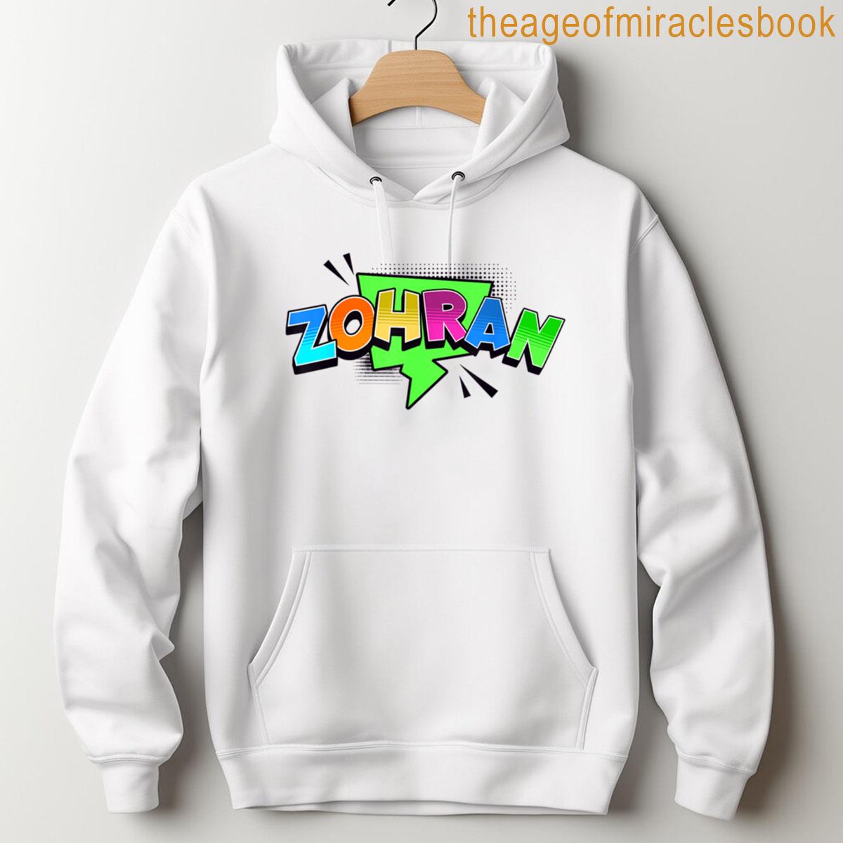 Alternative view of Zohra Mamdani For Mayor Progressive Pro Zohran Funny Cool T-shirt
