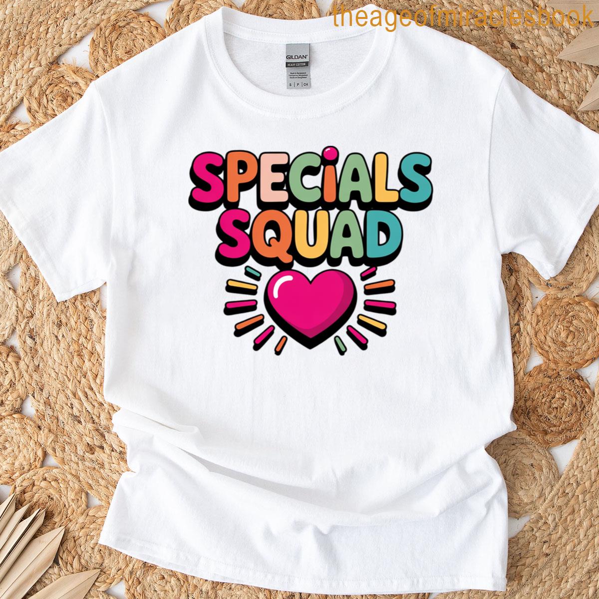Specials Squad Art Music Pe Tech Gym Teacher Team T-shirt