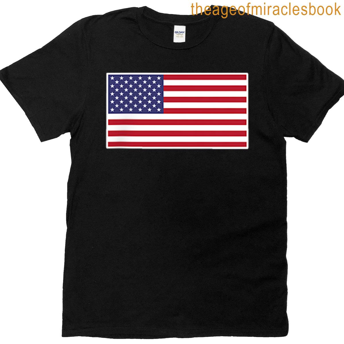Us American Flag Cool Patriotic Usa Flags Men Women T-shirt