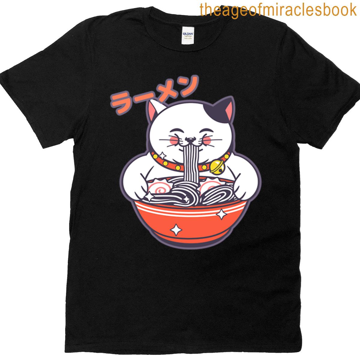 Cute Kawaii Cat T-shirt