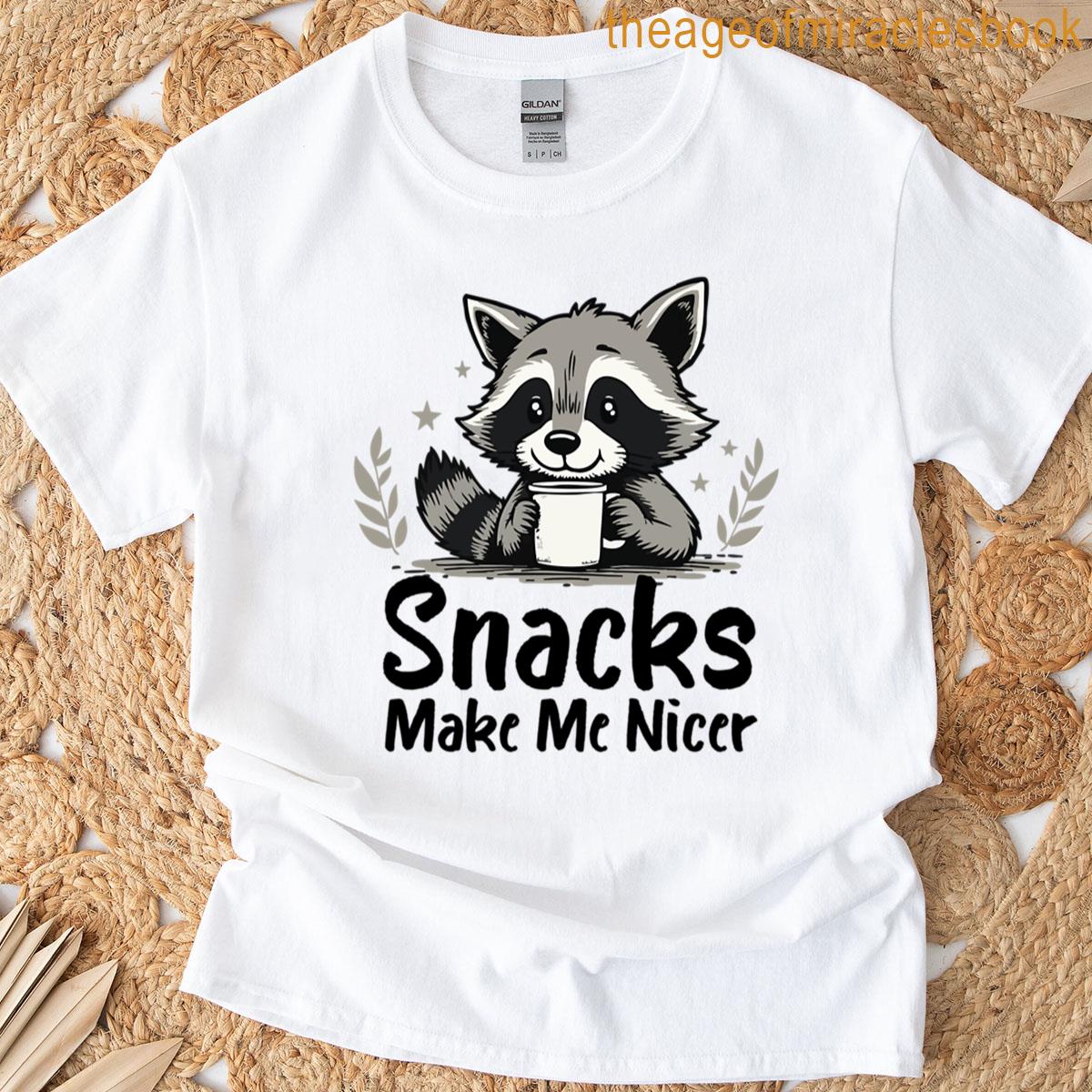 Funny Snack Lover Saying Food Humor Junk Food Quote T-shirt