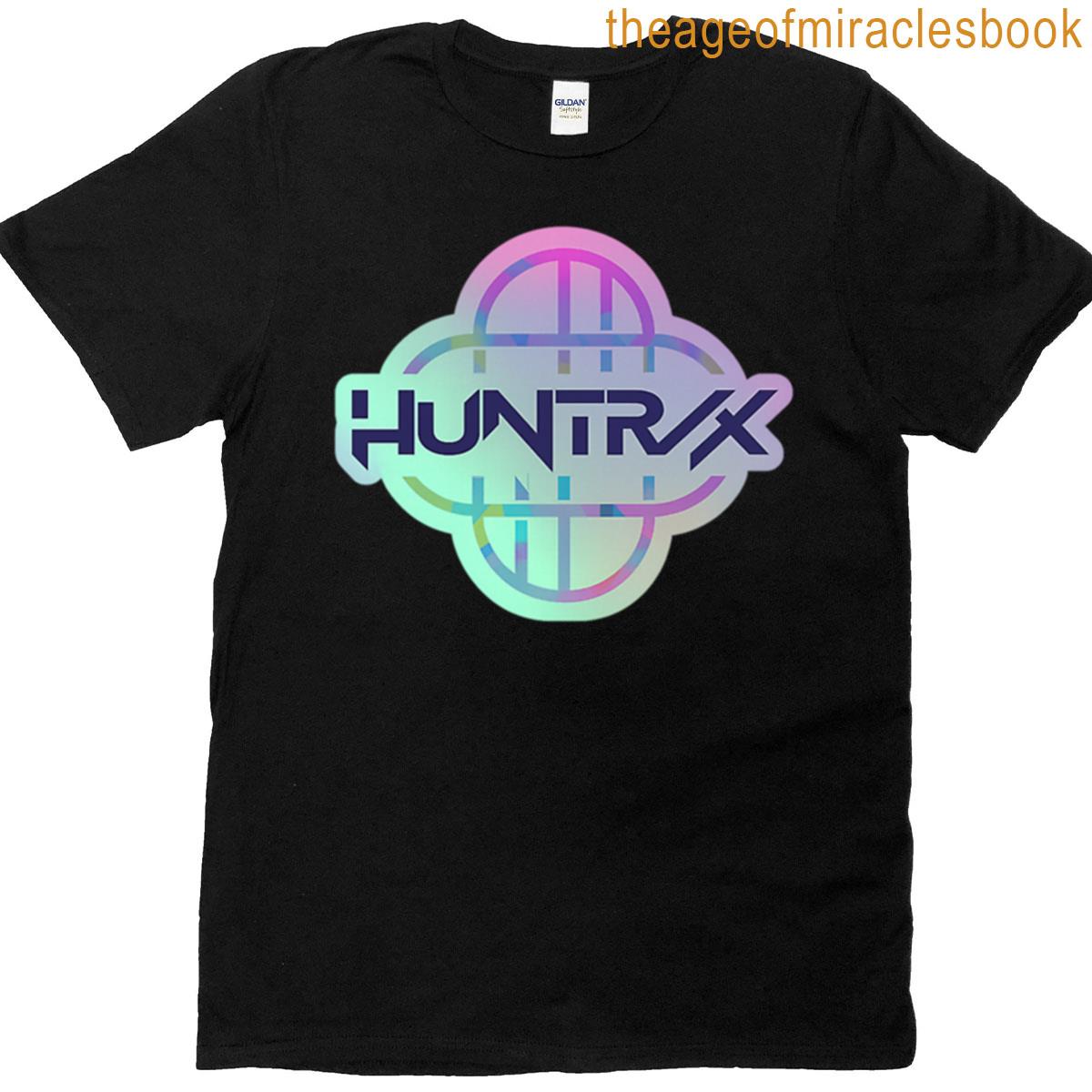 K-Pop Demon Hunters Huntrix Huntr/X Pastel Logo Unisex T Shirt, Black