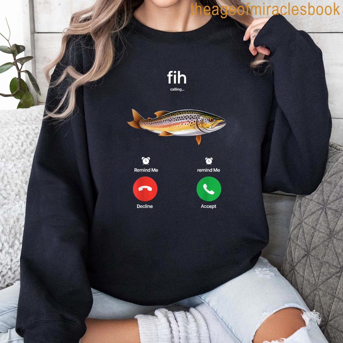 【PORTERNA】Ai Fish T-shirt Phone Fish T-shirt