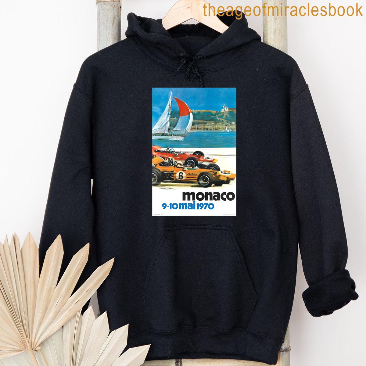 Alternative view of 1970 Monaco Grand Prix Racing Poster T-shirt