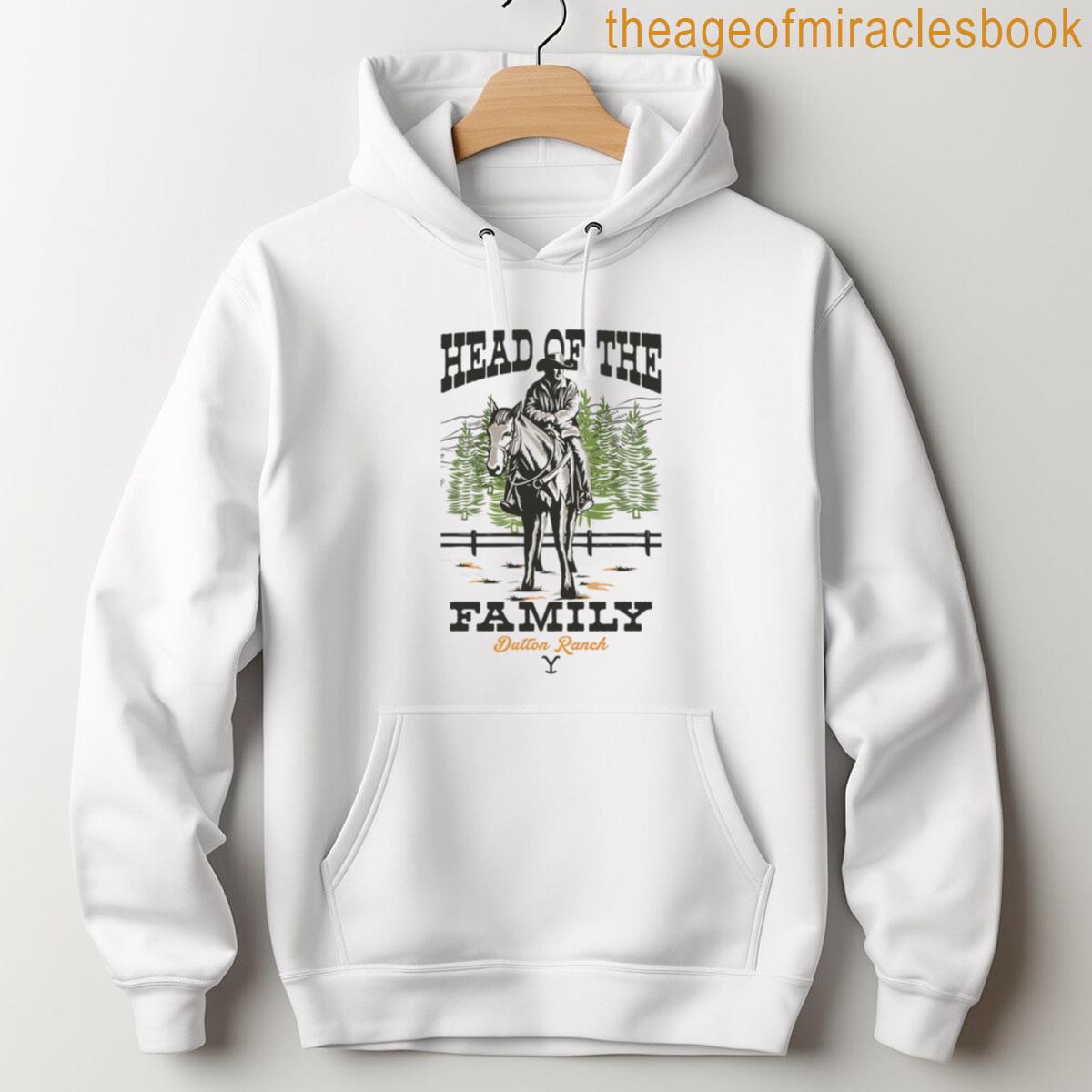 Alternative view of Yellowstone Head Of The Family Dutton Ranch Big Chest Logo T-shirt