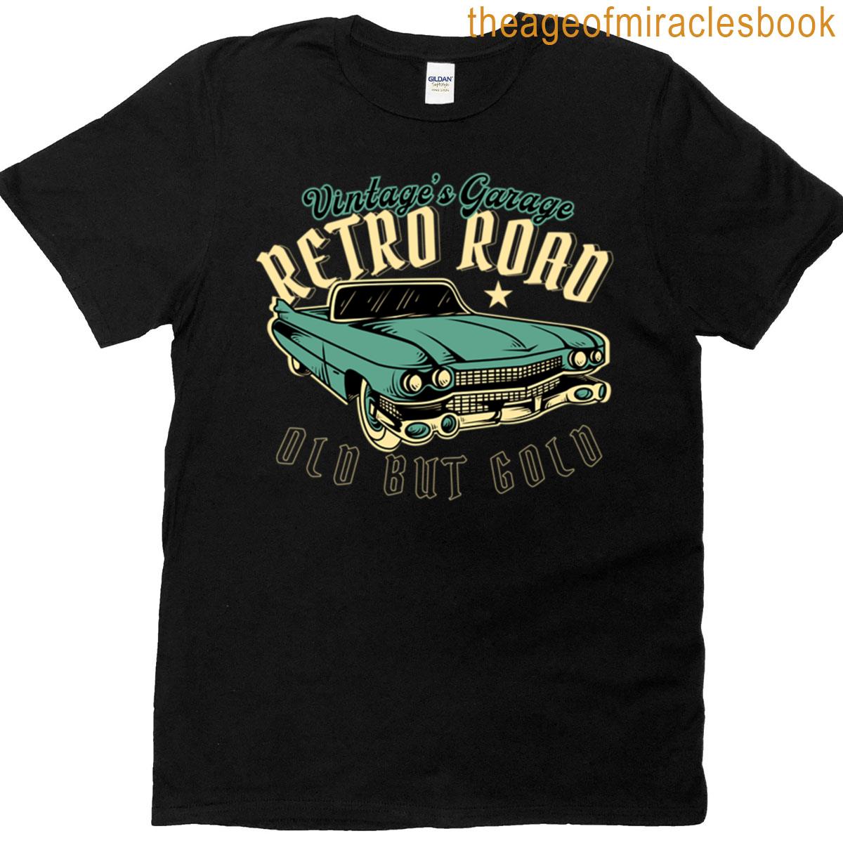 Vintage Garage Style Bold Black And Green Mechanic Lifestyle Tee T-shirt