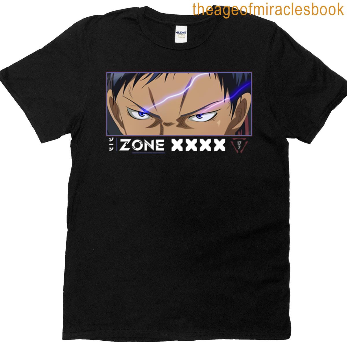 Zone Anime Eyes Japanese Cozy Anime Style Oversized T-shirt