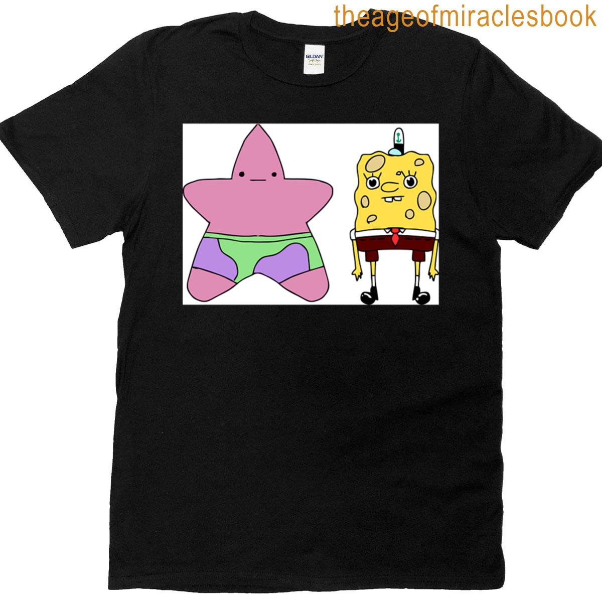 Bob Esponja E Patrick Premium T-shirt