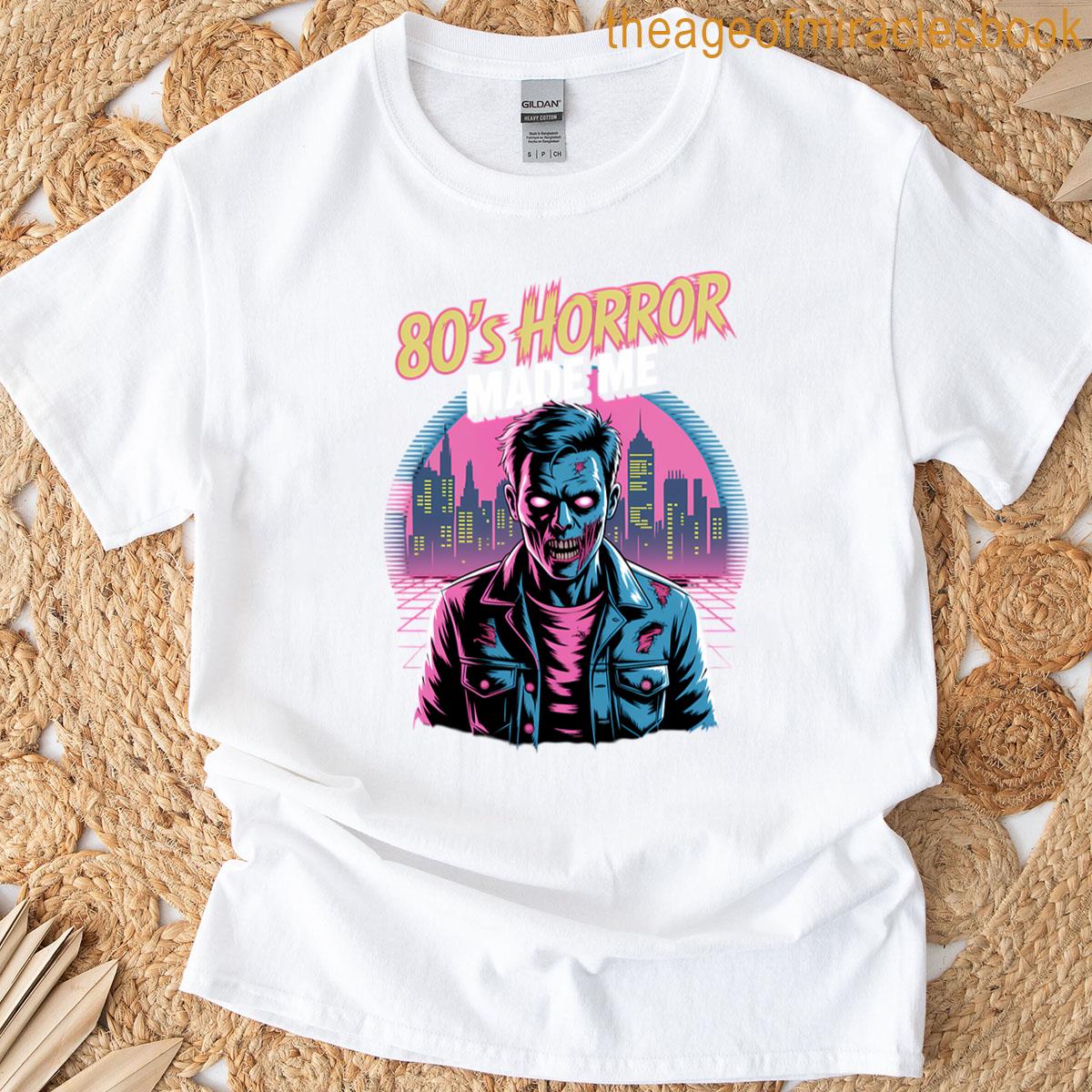 Zombie 80s Horror Movies Lovers T-shirt