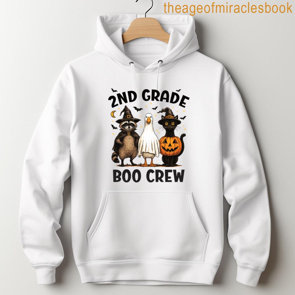 Alternative view of 2nd Grade Boo Crew Halloween Costume T-shirt