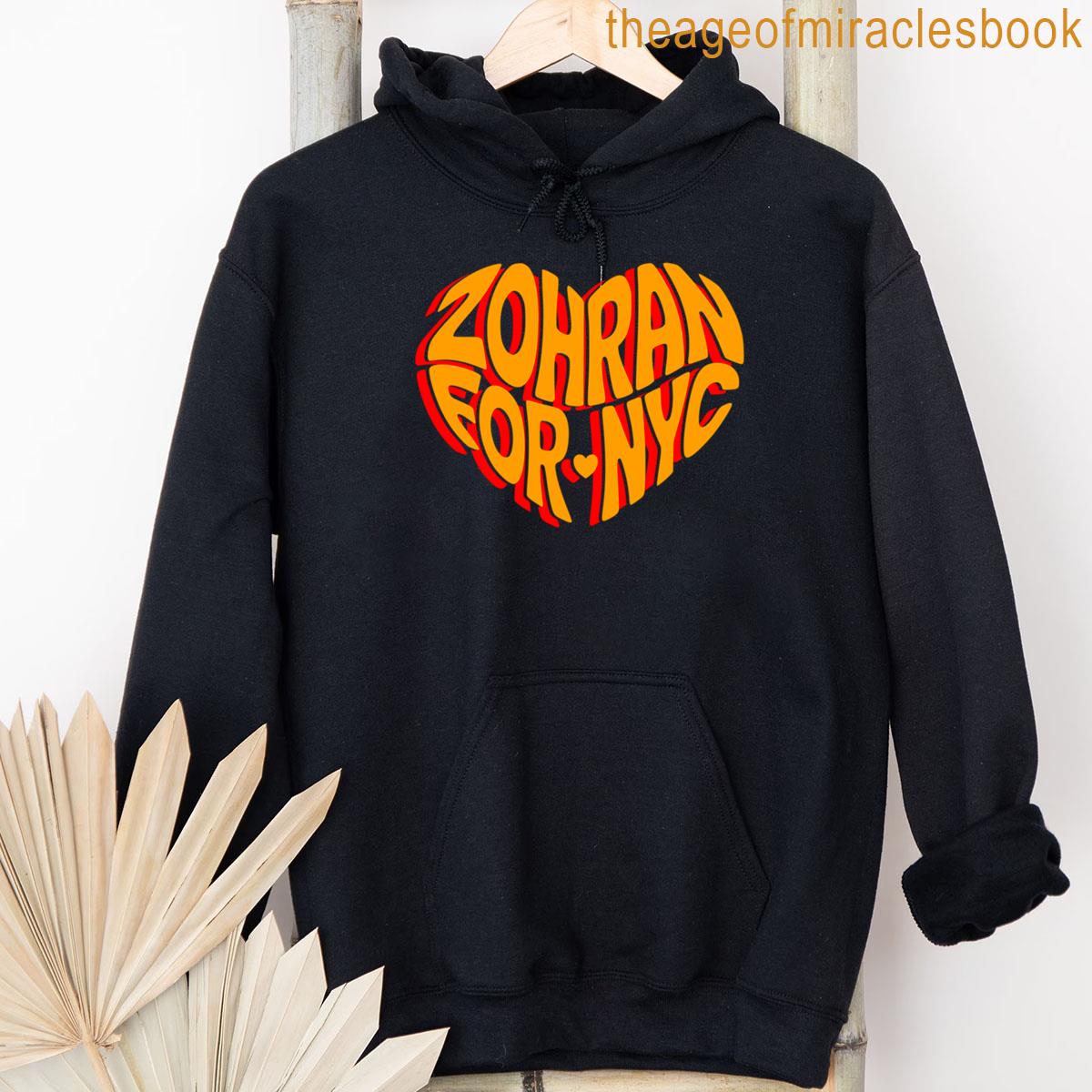 Alternative view of Zohran For Nyc Heart Political Oversized T-shirt