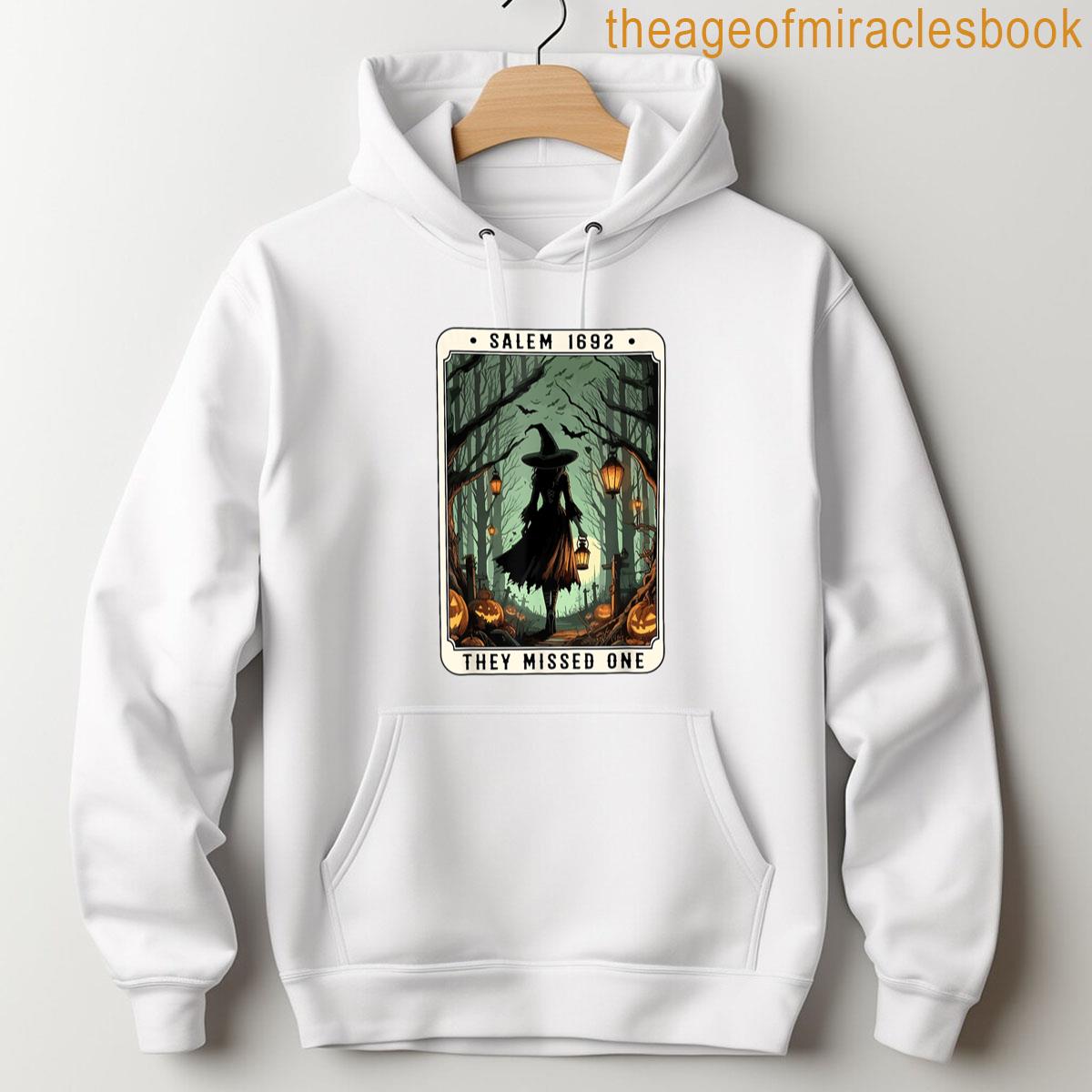 Alternative view of Vintage Salem Book Club Salem 1692 They Missed One Halloween T-shirt