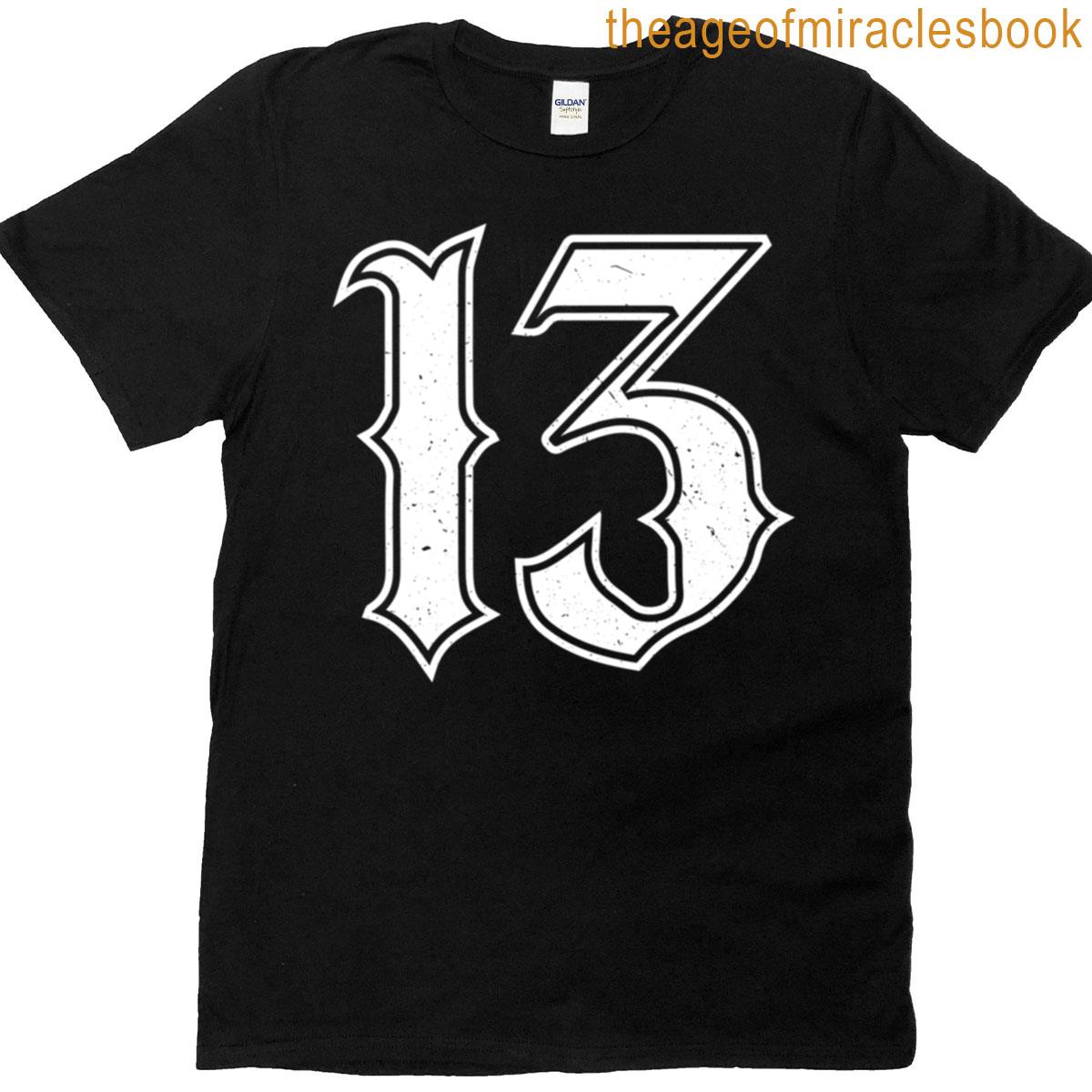 【Lucky様】no.13 Lucky Number 13 T-shirt