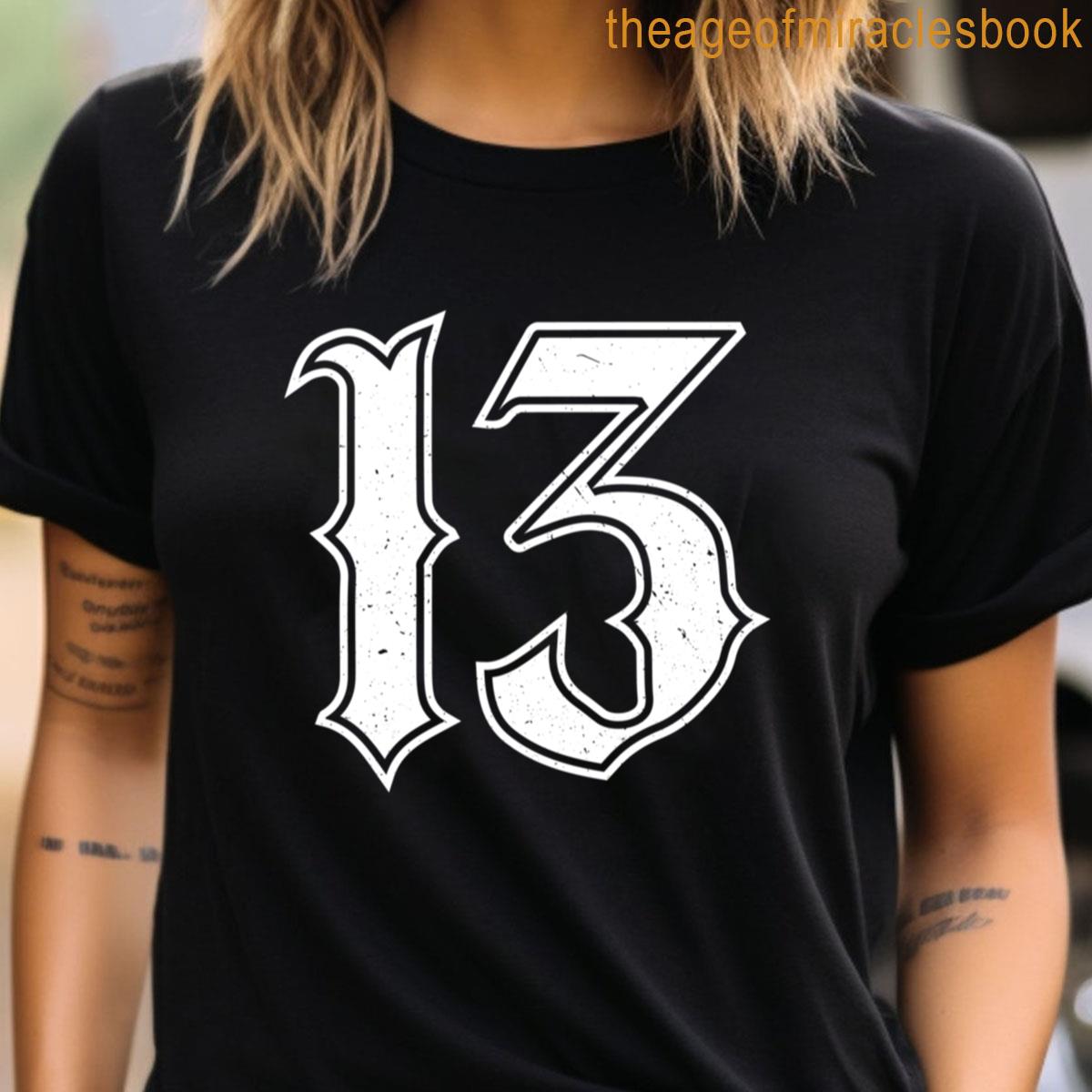 【Lucky様】no.13 Lucky Number 13 T-shirt
