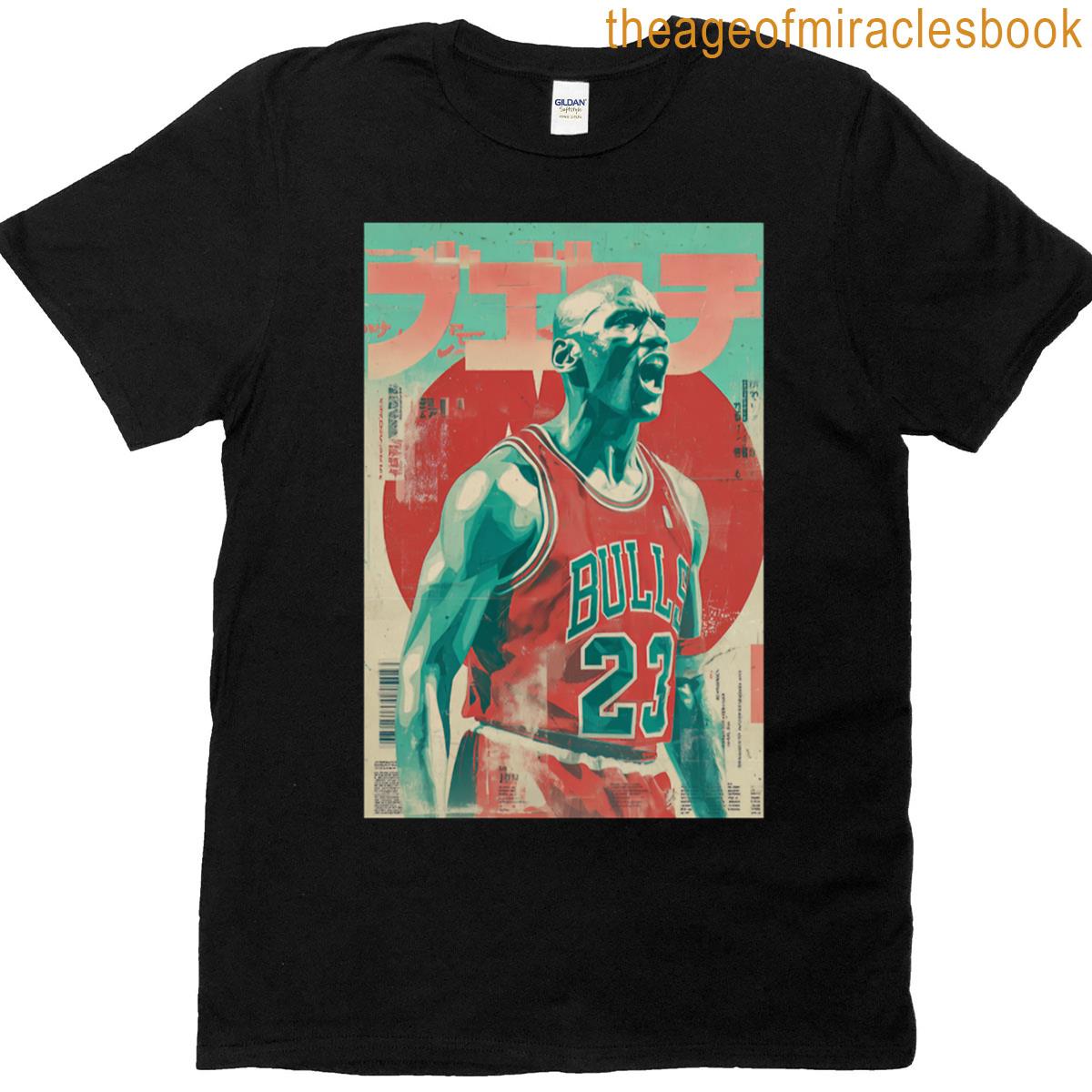 Air Jordan Japanese Vintage Poster T-shirt