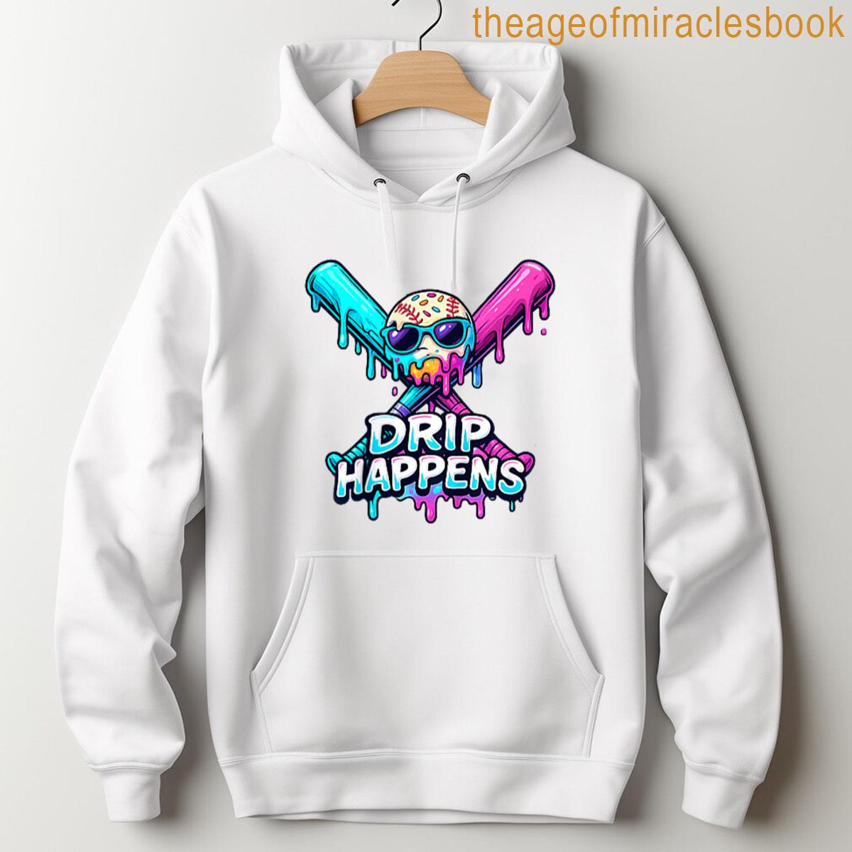 Alternative view of Baseball Lifestyle 101 Apparel Youth Baseball Drip Icecream T-shirt