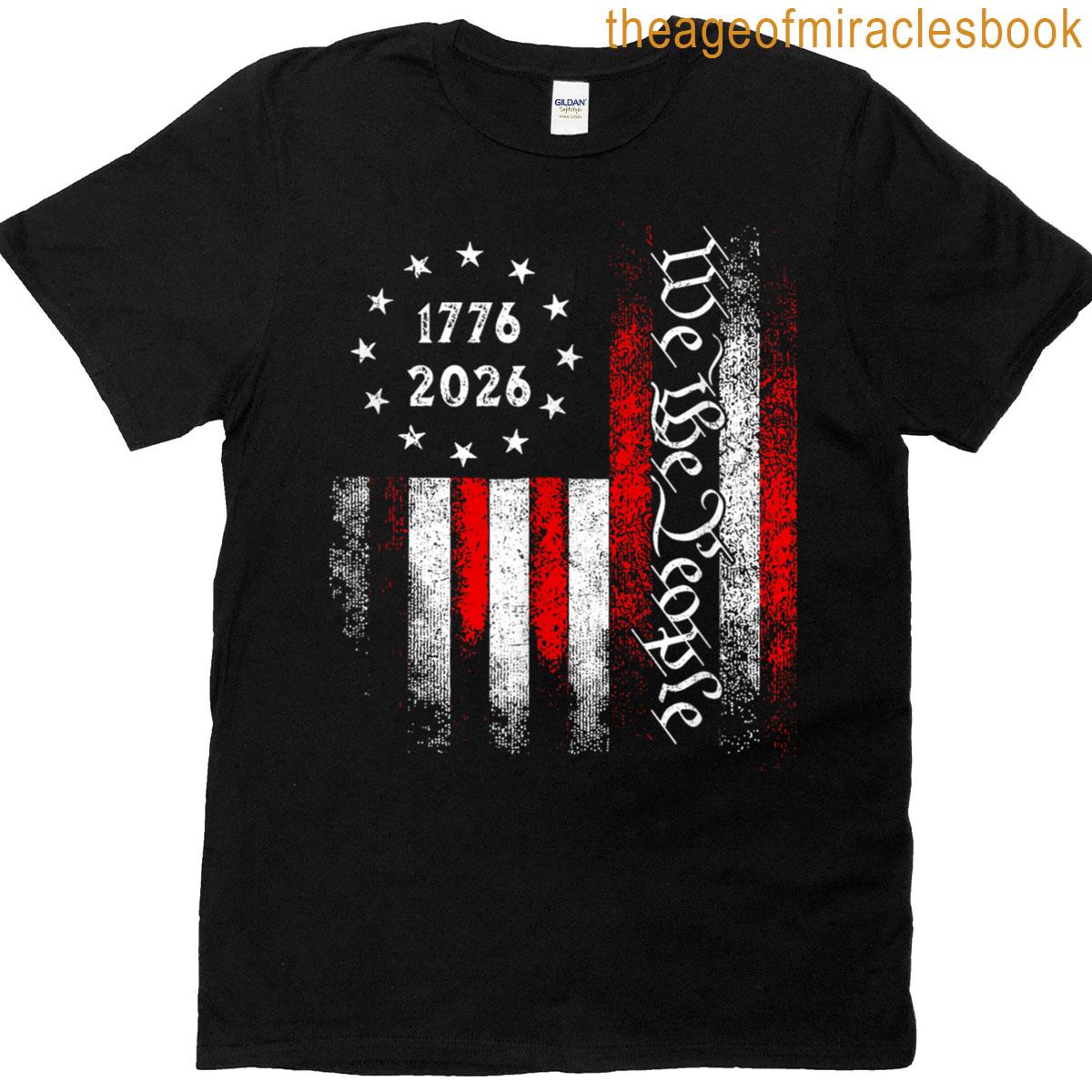 250 Years America Anniversary 250th Independence Day Freedom T-shirt