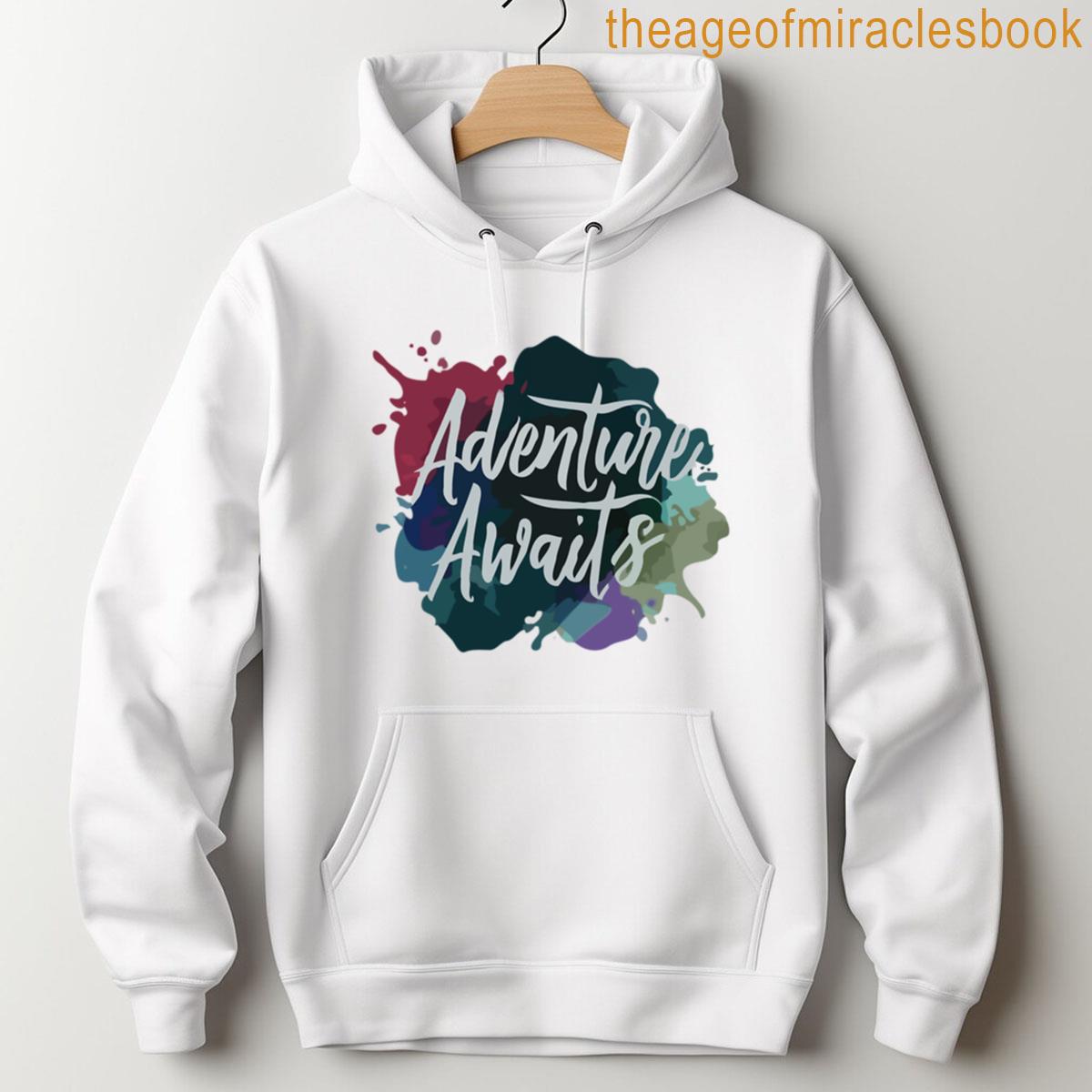Alternative view of Adventure Awaits T-shirt