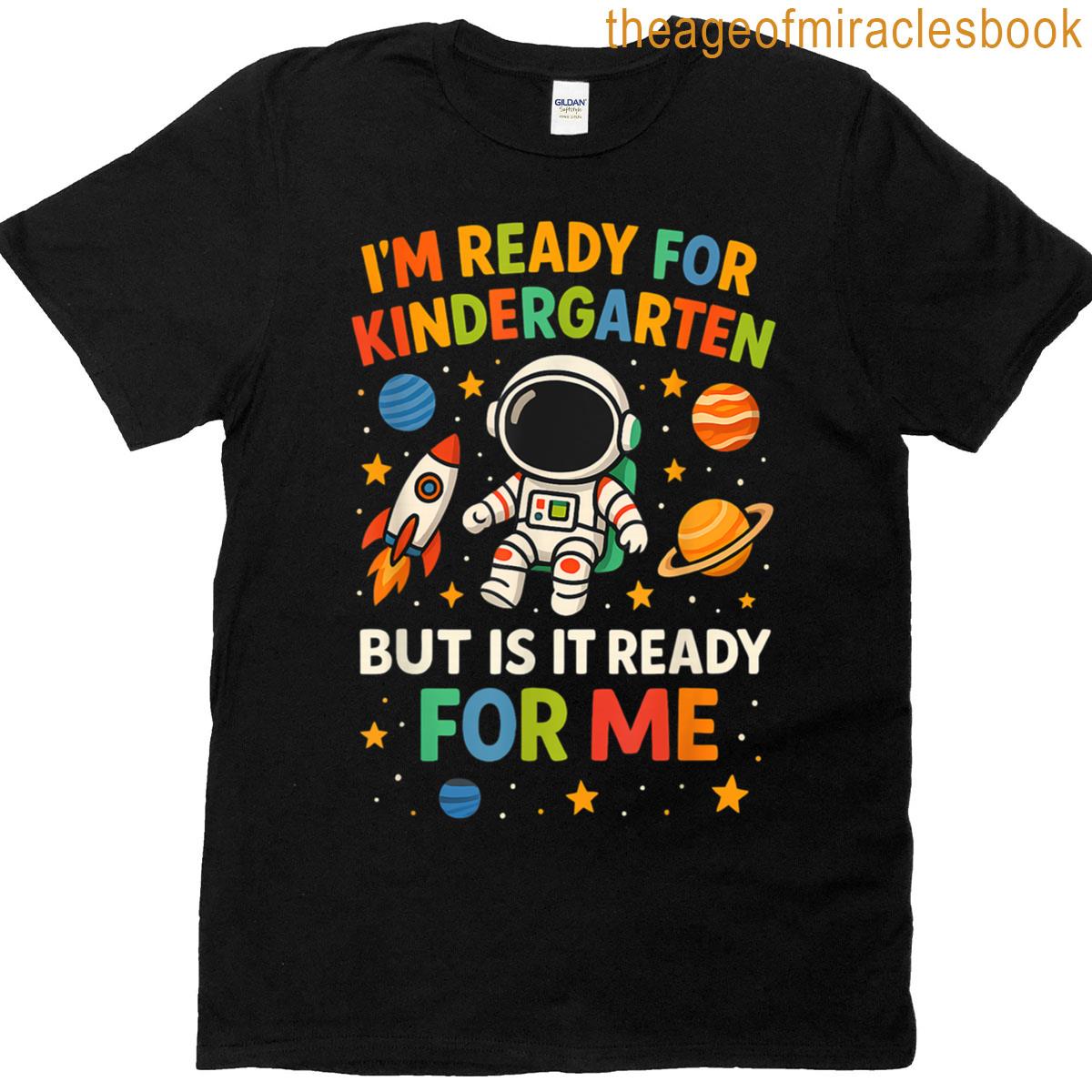 Kindergarten Student Teacher Astronaut Space Back To School T-shirt