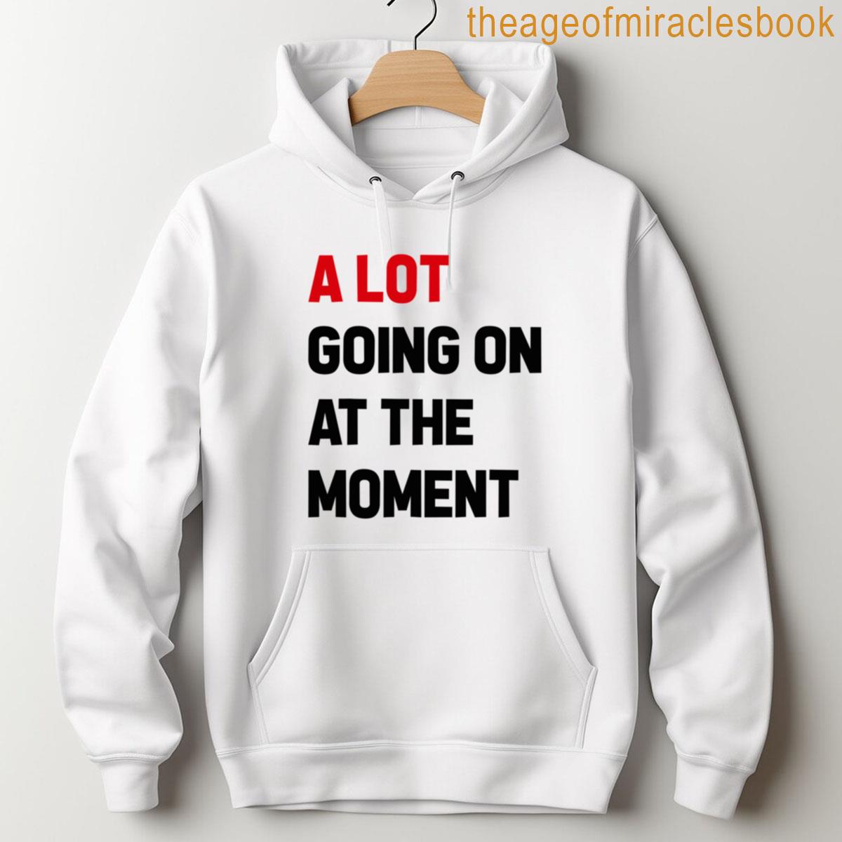Alternative view of A Lot Going On At The Moment Funny Saying Boxy T-shirt