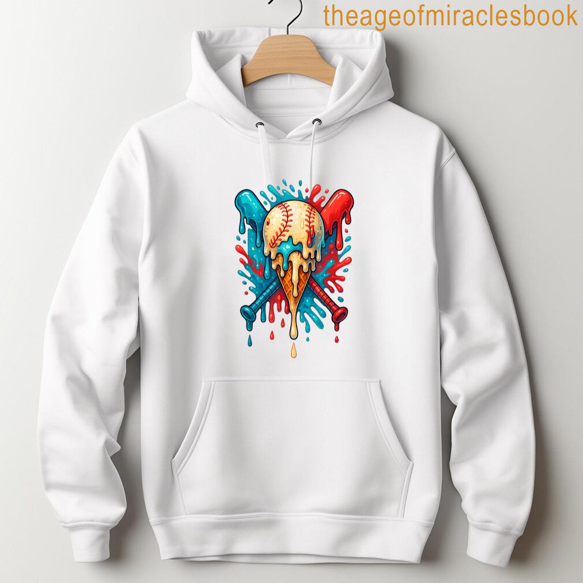 Alternative view of Baseball Drip Baseball Lifestyle 101 Youth Boys Ice Cream T-shirt
