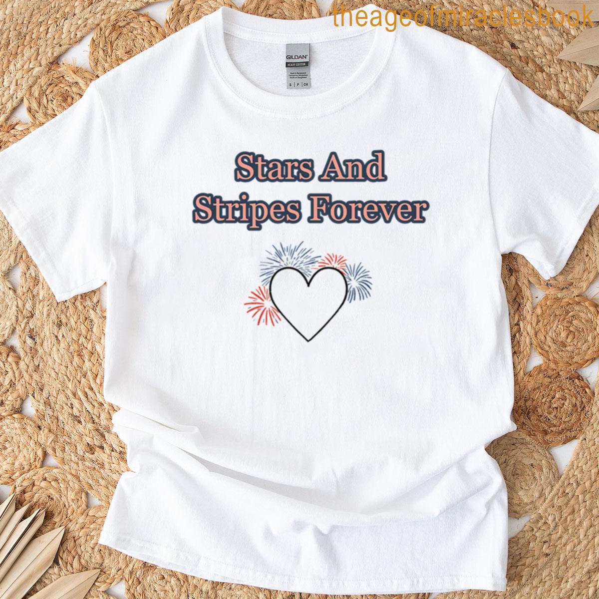 Stars And Stripes Forever American Flag Patriotism T-shirt