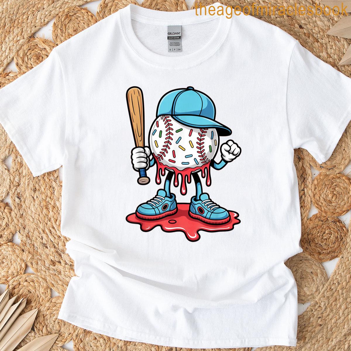 Baseball Lifestyle 101 Apparel Youth Baseball Drip Icecream T-shirt